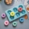 Silikon bakform för spiral donuts, churros, kakor, muffins cupcakes och jello