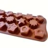 Silikonform stjärnor & solmotiv – för choklad, godis & gelé