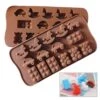 Silikonform Leksaksfigurer 15 Fack – För Choklad, Godis & Is