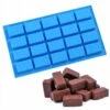 Silikonform för Bakning, Godis och Choklad "Snickers"