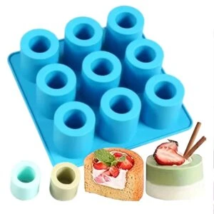 Silikonform för Bakning, Kakor Cylinder