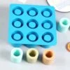 Silikonform för bakning, kakor cylinder